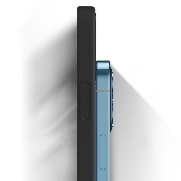 Avfasat gummerat droppskydd för iPhone 13 Pro - Cyan Grön