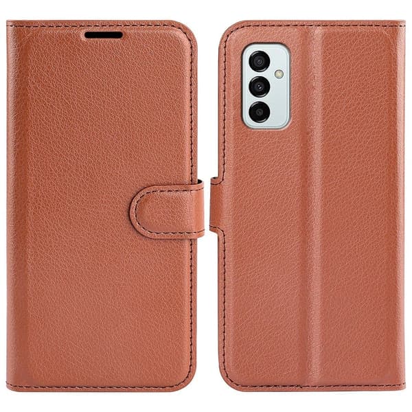 Classic Samsung Galaxy M23 flip etui - Brun Brown