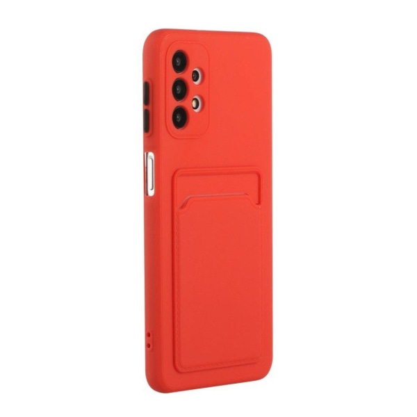 Card Holder Cover til Samsung Galaxy A52 5g - Rød Red