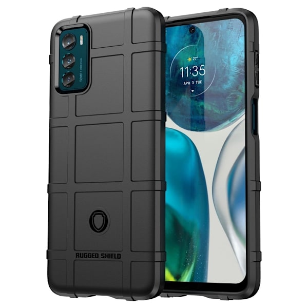 Rugged Shield Motorola Moto G42 skal - Svart Svart