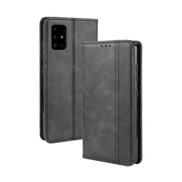 Bofink Vintage läder Samsung Galaxy S20 Plus fodral - Svart Svart