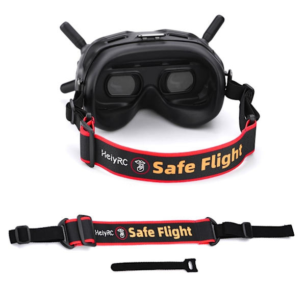 DJI FPV HEIYRC Safety Flight hodebøyle med kabelbånd Multicolor