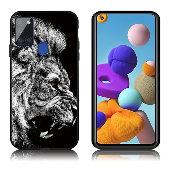 Imagine Samsung Galaxy A21s skal - Silver/Grå Silvergrå