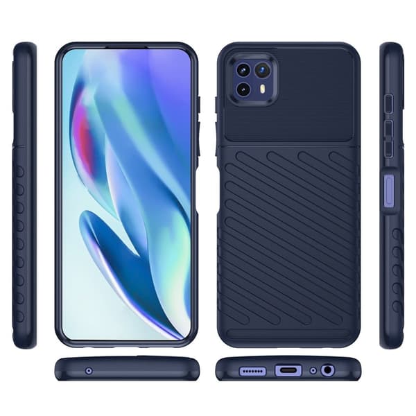 Thunder Motorola Moto G50 5G Etui - Blå Blue
