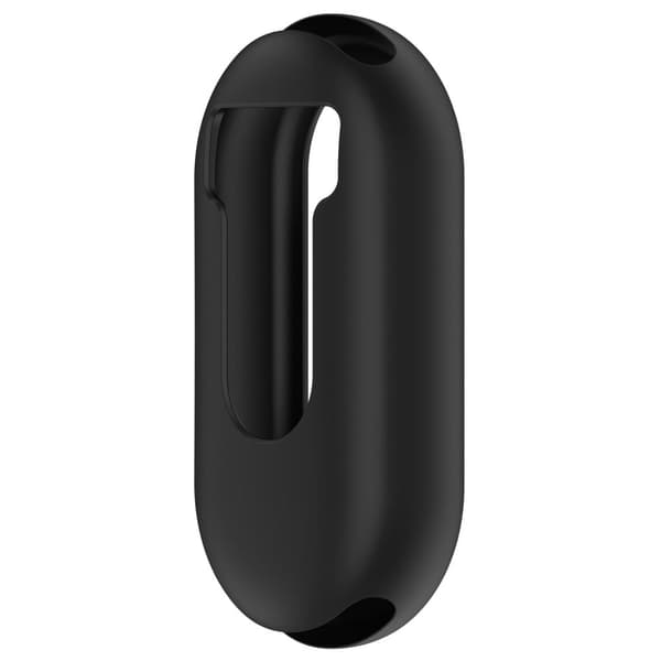 Xiaomi Mi Band 9 / 9 NFC Silikone Cover Watch Frame Case Cover Edge Protector - Sort Black