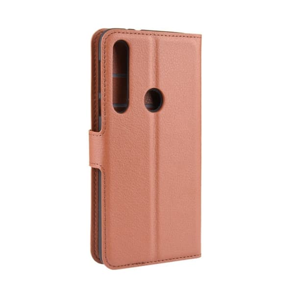 Classic Motorola Moto G8 Play flip kotelot - Ruskea Brown