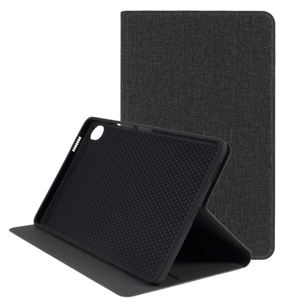 Huawei MediaPad M6 8.4 stof tekstur læder etui - Sort Black