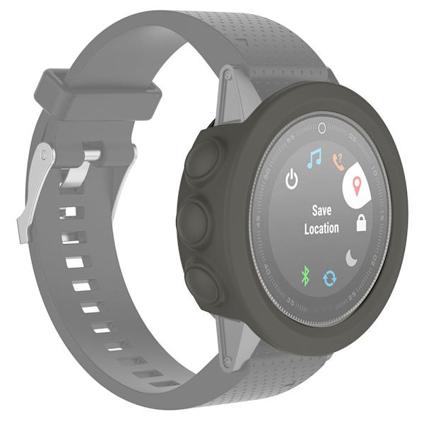 Garmin Fenix 5X / 5X Plus silikoneovertræk - Grå Silver grey