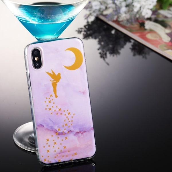 Marble design iPhone Xs Max cover - Style B Multicolor