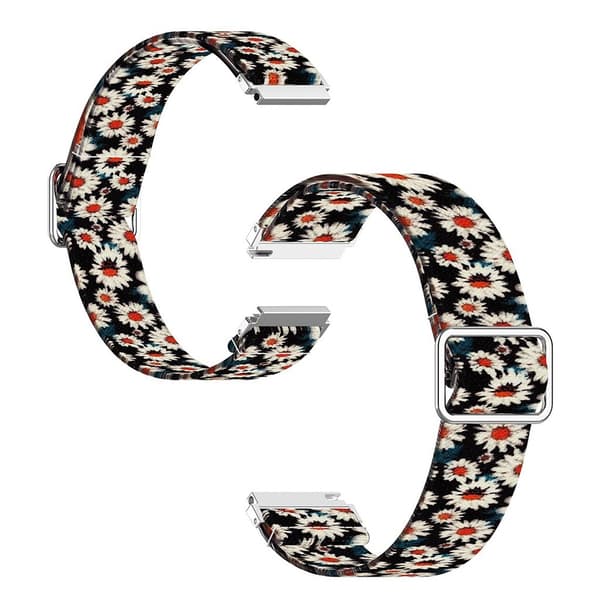 22mm Universal viileä kuvio kellonauha - Krysanteemi Multicolor