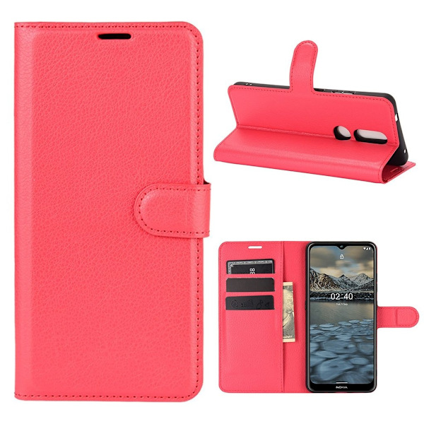 Classic Nokia 2.4 flip etui - rød Red