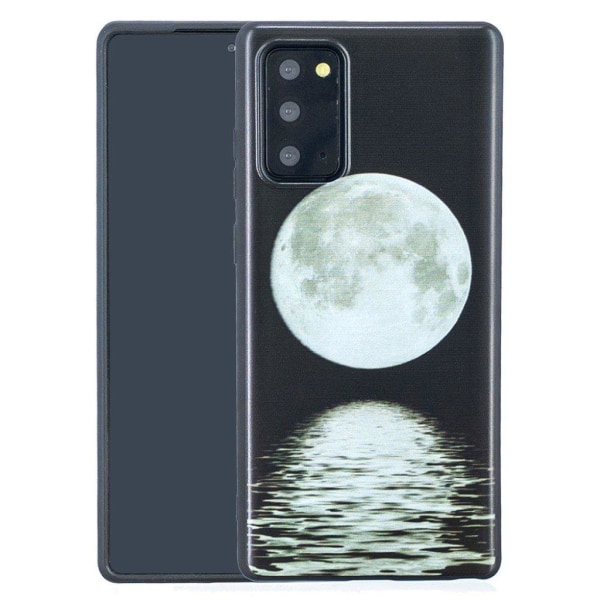 Imagine Samsung Galaxy Note 20 Etui - Måne Silver grey