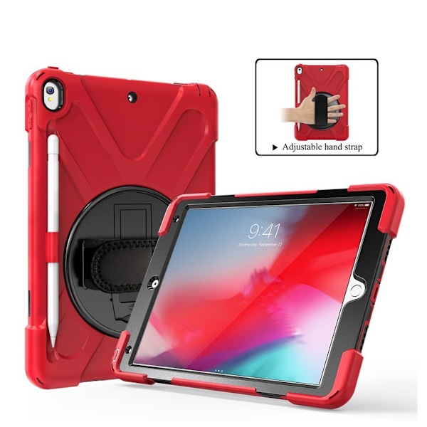 iPad Air (2019) X-Form Roterende Etui - Rød Red