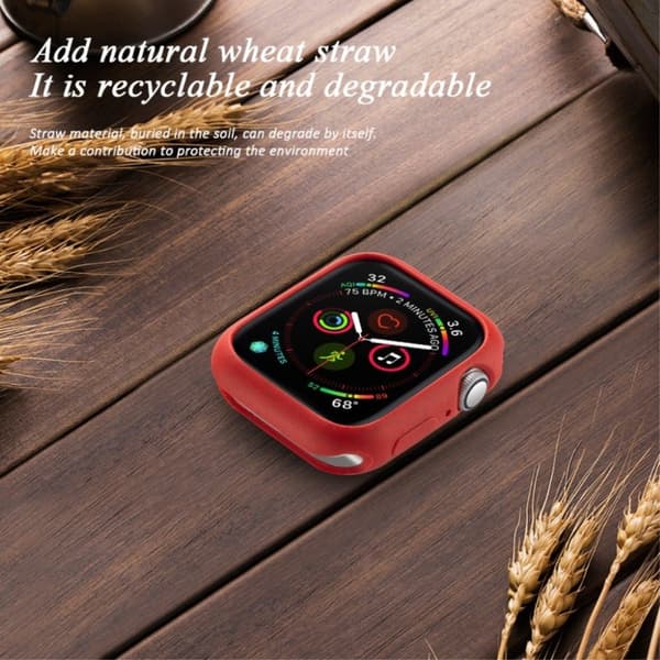 Apple Watch Series 3/2/1 38mm simple hållbar fodral - röd Röd