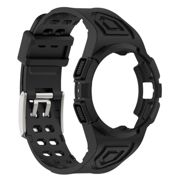 Samsung Galaxy Watch 4 (44mm) integreret urrem og cover - Sort Black