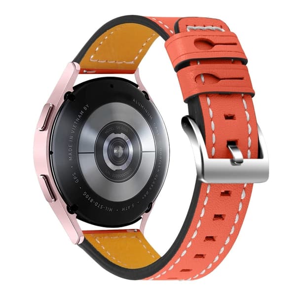 Garmin Vivomove 3 urrem i okselæder - Orange Orange