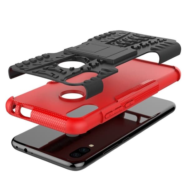 Offroad Xiaomi Redmi Note 7 / Xiaomi Redmi Note 7S / Xiaomi Redmi Note 7 Pro skal - Röd Röd