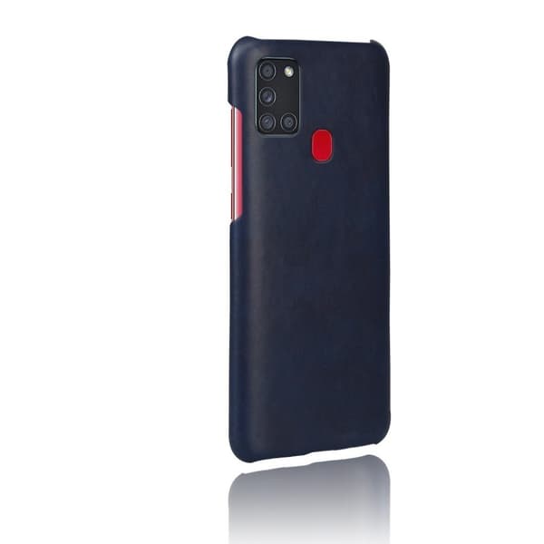 Croco Samsung Galaxy A21s kotelot - Sininen Blue