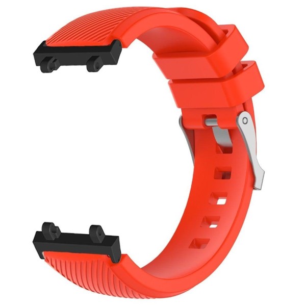Amazfit T-Rex 2 twill texture silicone watch strap - Red Red