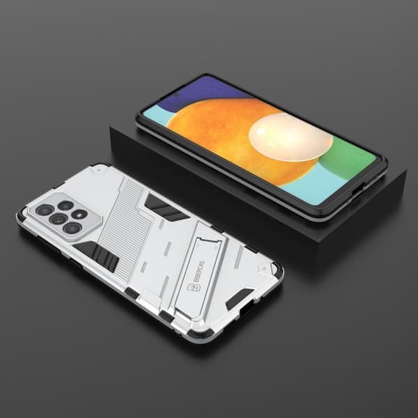 Støtsikkert hybriddeksel for Samsung Galaxy A73 - Hvit White