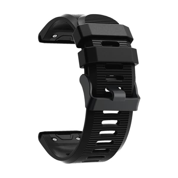 Garmin Fenix ​​5X Plus silikon watch band - Svart Black