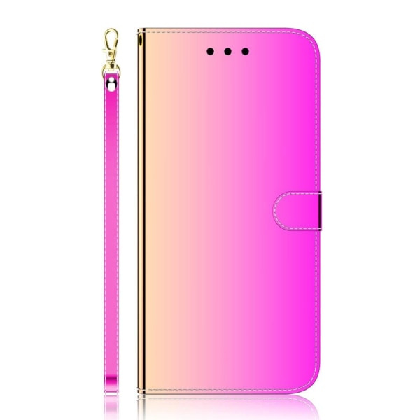 Mirror Samsung Galaxy A13 5G Flip Suojakotelo - Rose Pink