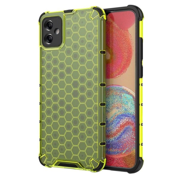 Bofink Honeycomb Samsung Galaxy F04 / M04 / A04e Etui - Grøn Green