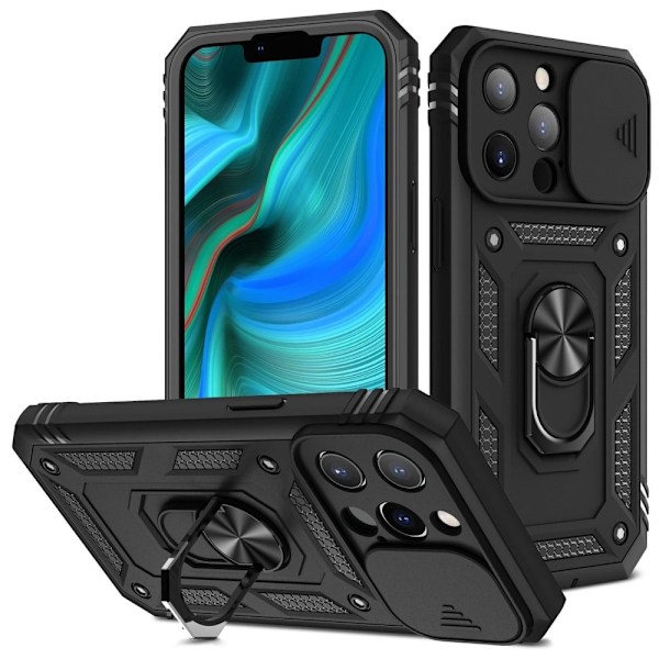 Bofink Combat iPhone 13 Pro deksel - Svart Black