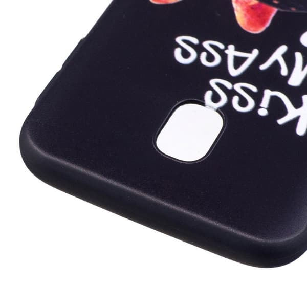 Samsung Galaxy J3 (2017) Bløt silikon cover – Kanin Black