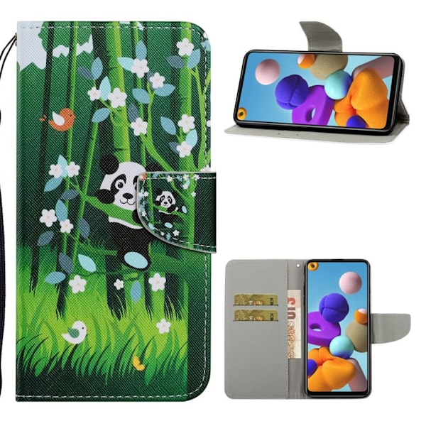 Wonderland Samsung Galaxy A21s fodral -Grön Grön