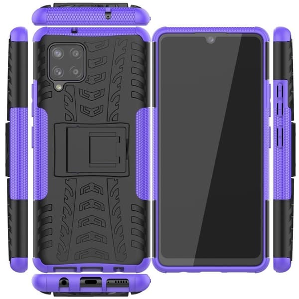 Offroad Samsung Galaxy A42 5G skal - Lila Lila