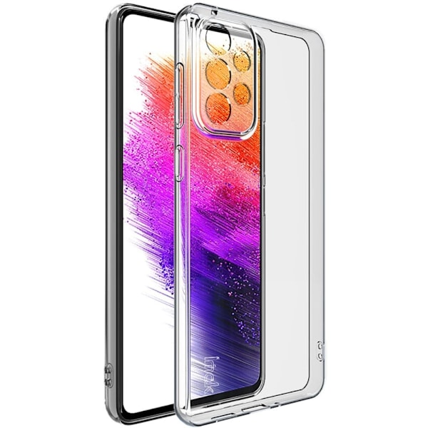 Imak UX-5 suojus Samsung Galaxy A73 - Läpinäkyvä Transparent