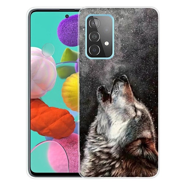 Deco Samsung Galaxy A23 deksel - Ulv Black