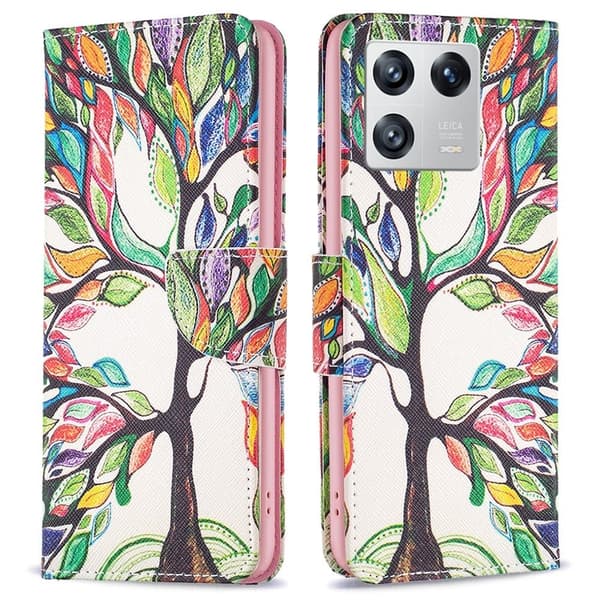 Wonderland Xiaomi 13 Flip Etui - Life Træ Multicolor