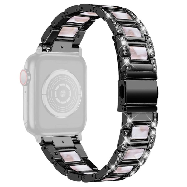 Apple Watch Series 8 (45mm) / Watch Ultra rhinestone urrem i rus Pink