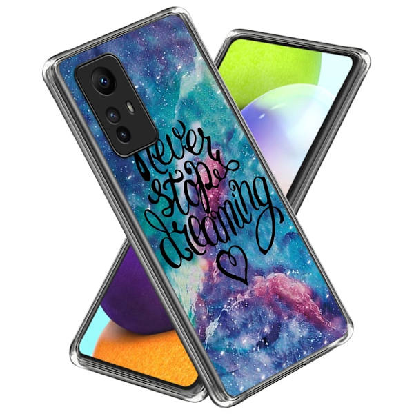 Deco Xiaomi Redmi Note 12S kotelot - Never Stop Dreaming Blue