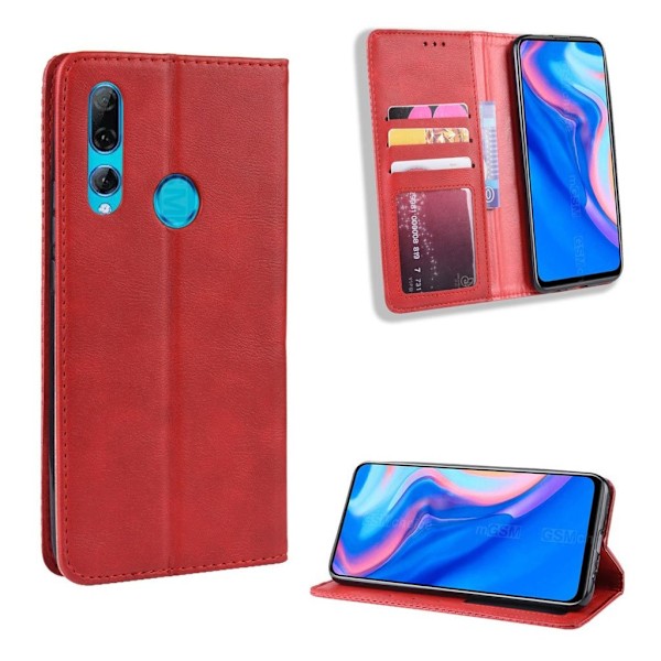 Bofink Vintage läder Huawei P Smart Z fodral - Röd Röd
