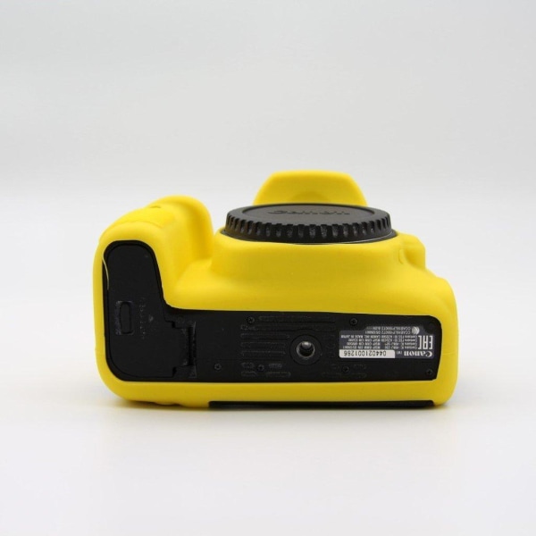 Canon EOS 800D blød silikone beskyttende etui - Gul Yellow