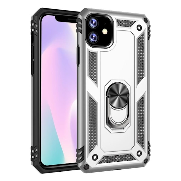 Bofink Combat iPhone 11 skal - Silver/Grå Silvergrå