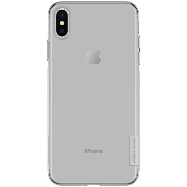 NILLKIN iPhone 9 Plus mobilskal silikon miljövänlig transparent - Grå Silvergrå
