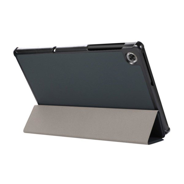 Lenovo Tab M10 HD Gen 2 tri-fold läderfodral - Svart Svart