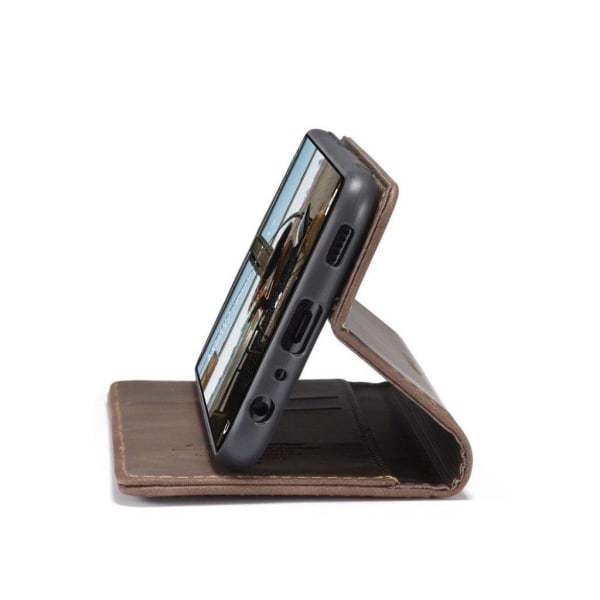 CaseMe Samsung Galaxy A72 5G Vintage Etui - Kaffe Brown