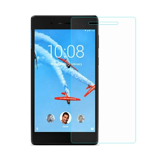 Lenovo Tab 7 Essential Fulltbeskyddande extra glas - Genomskinligt Transparent