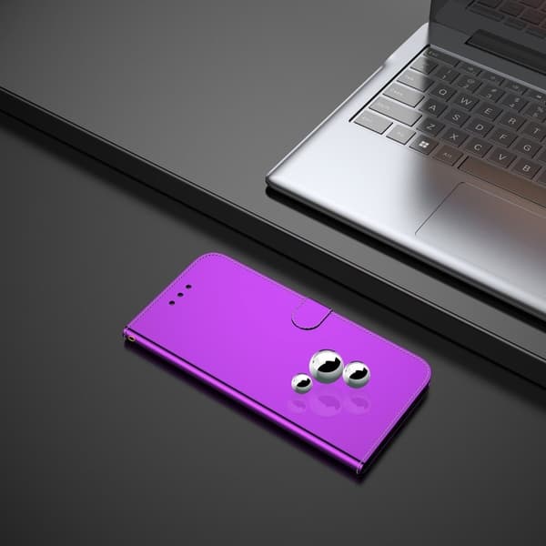 Mirror Samsung Galaxy A73 Flippetui - Lilla Purple