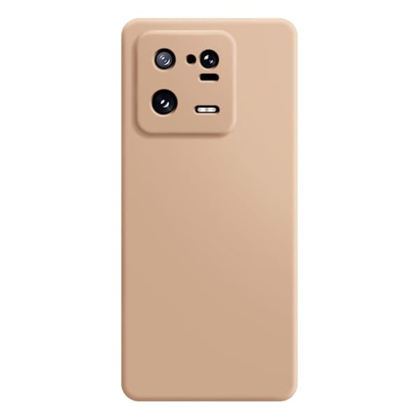 Avfasat gummerat anti-droppskydd för Xiaomi 13 Pro - Orange Orange