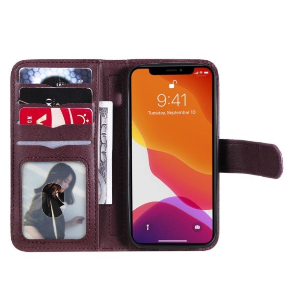 iPhone 13 Mini etui med pung & 10 kortpladser – Rød Red