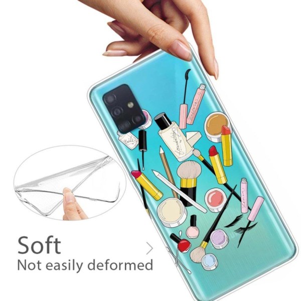 Deco Samsung Galaxy A51 skal - Smink multifärg
