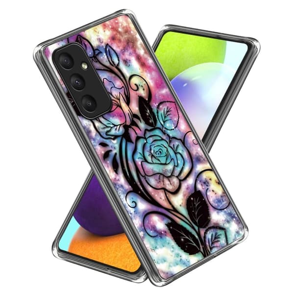 Deco Samsung Galaxy A55 skal - Drömros multifärg