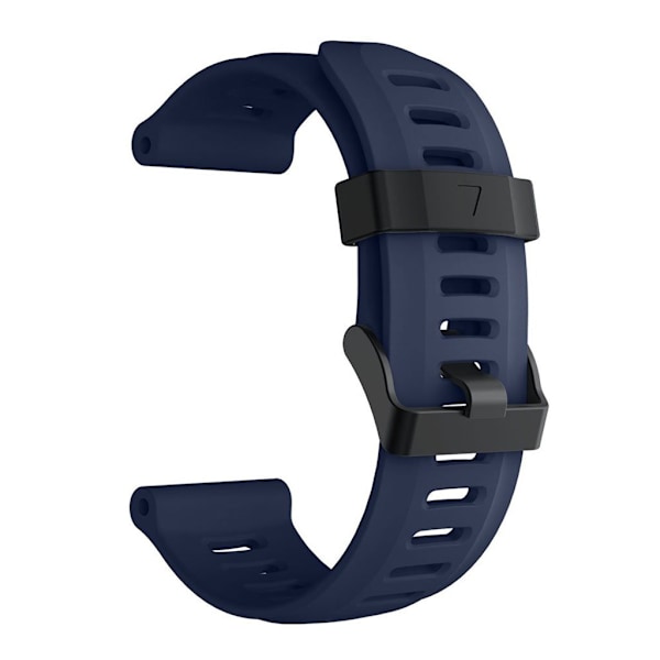 Garmin Fenix 5X / Fenix 3 silikoninen ranneke - Tummansininen Blue