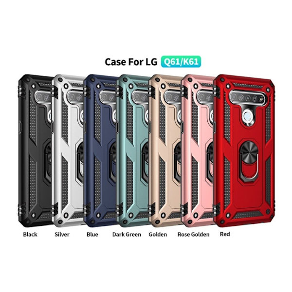 Bofink Combat LG K61 etui - grøn Green